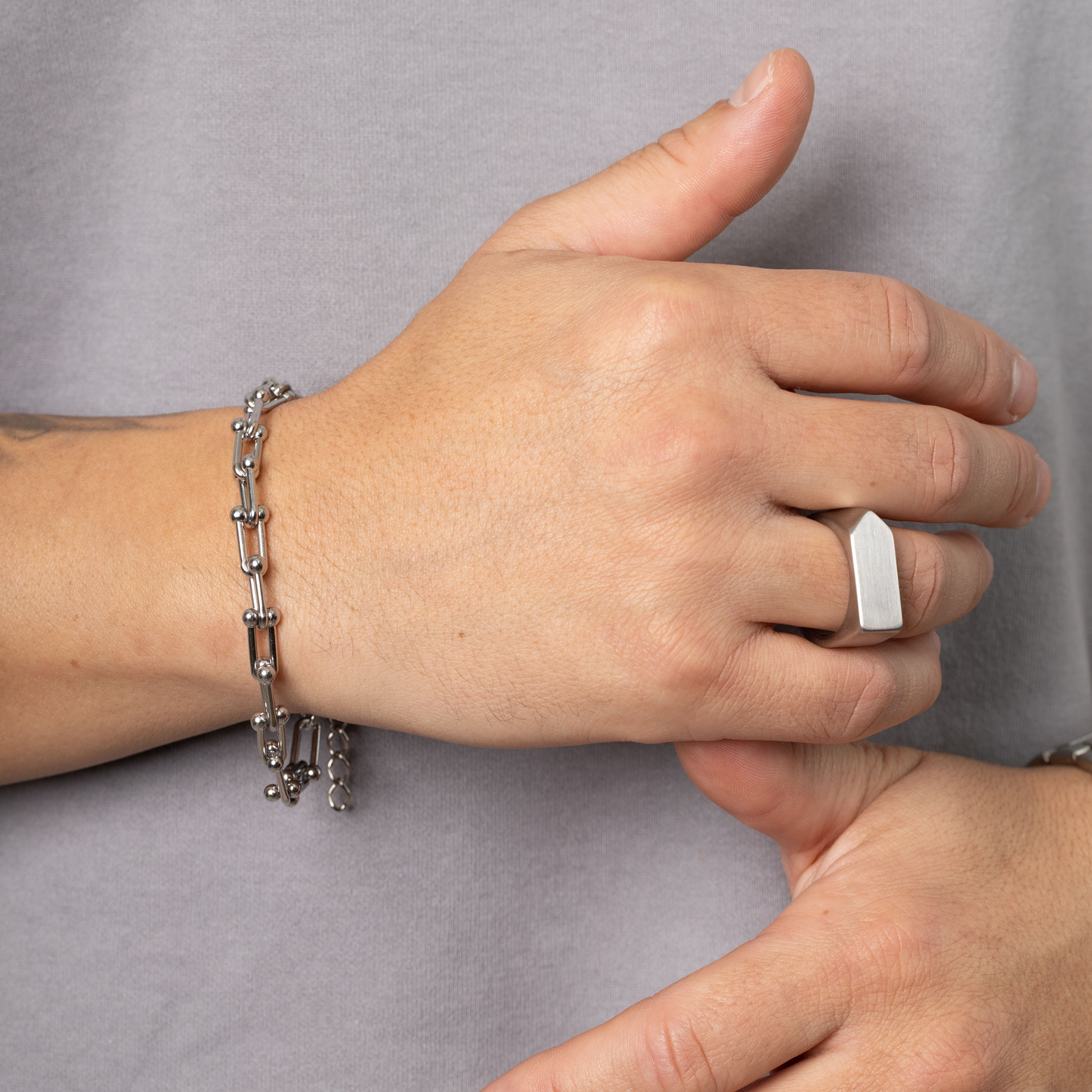 PULSEIRA AÇO TIFANY