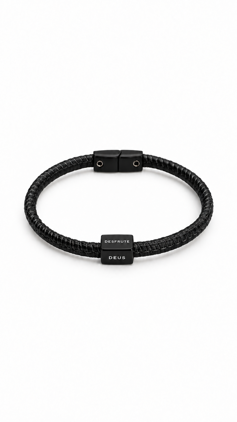 PULSEIRA COURO VALORI BLACK