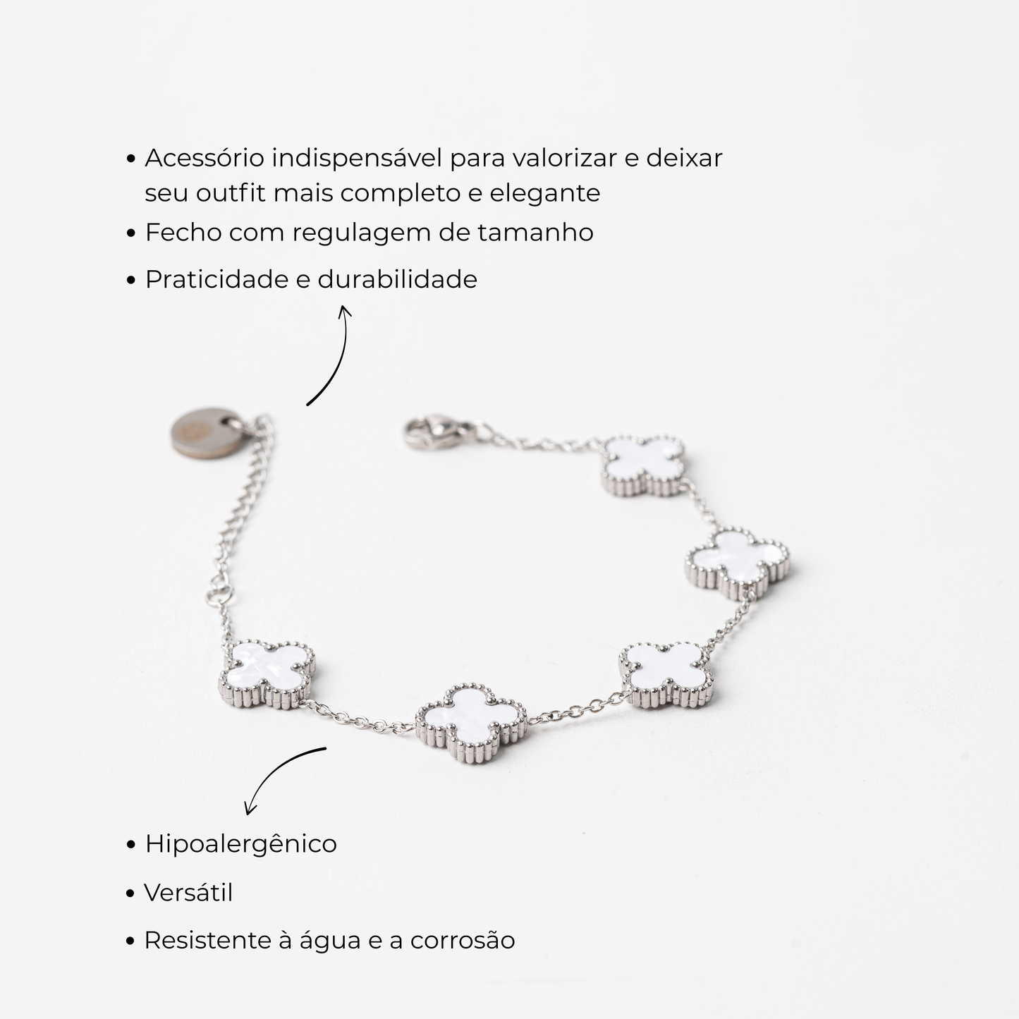 PULSEIRA EM AÇO BLACK CLEEF