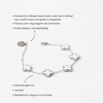 PULSEIRA EM AÇO BLACK CLEEF