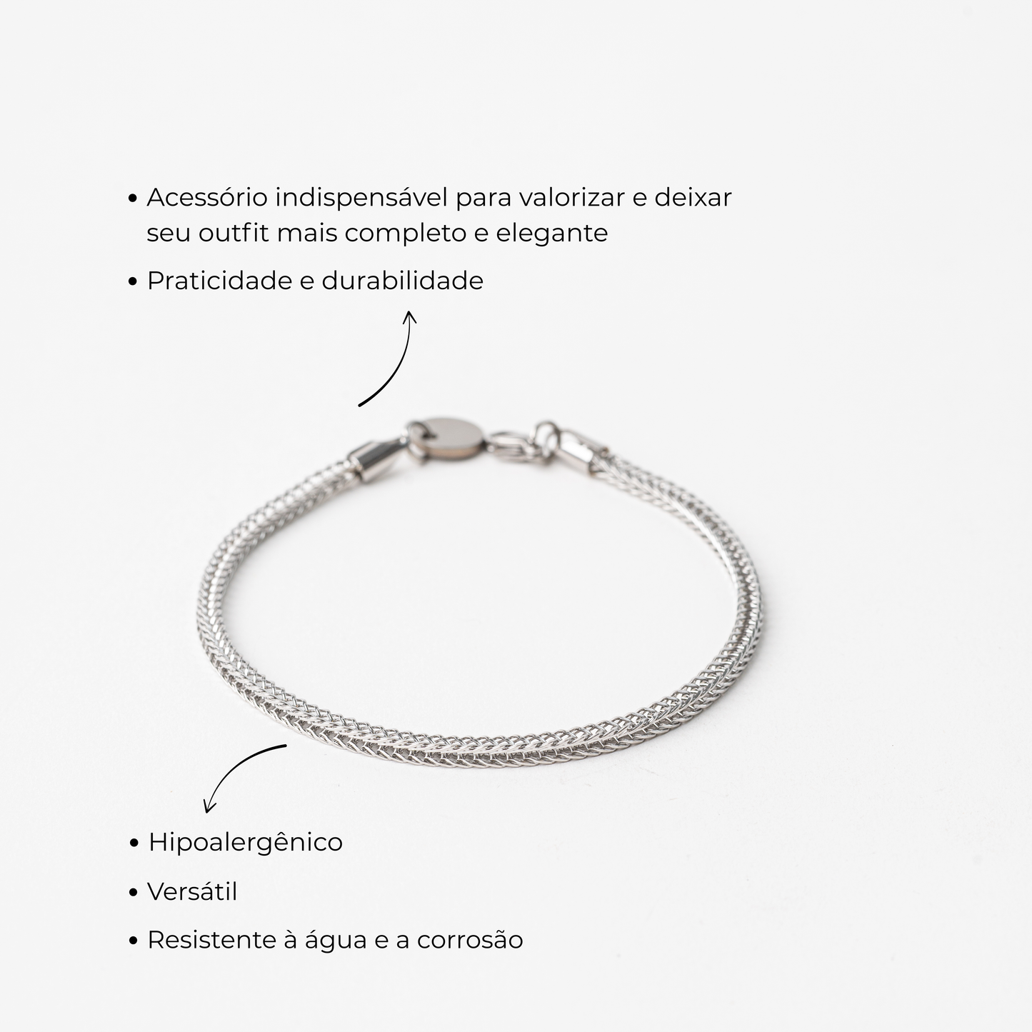 PULSEIRA AÇO SNAKE