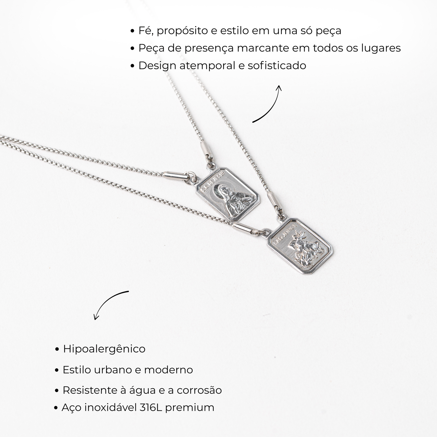 ESCAPULÁRIO SÃO JORGE VENEZIANA